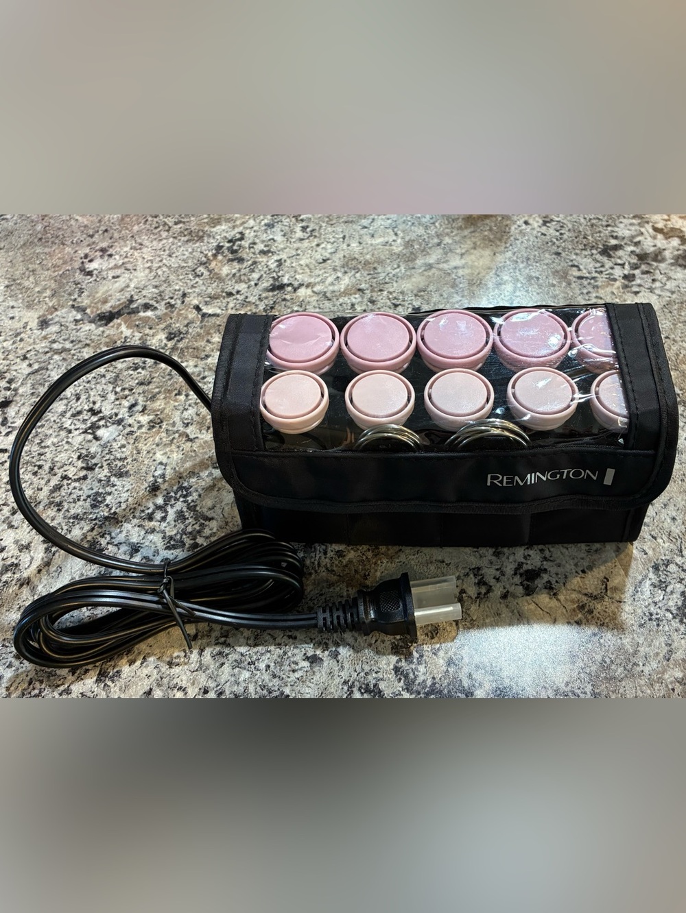 Remington Self Heating Hot Rollers - 10 Piece w/ Clips & Case